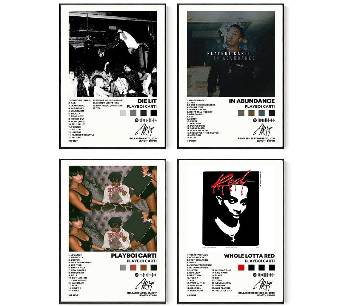 Amazon.com: PEIXEN Playboi Carti Album Cover Signed Limited